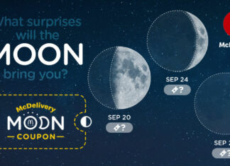 McDelivery’s Moon Coupons give its customers exciting discounts based on the moon’s phases
