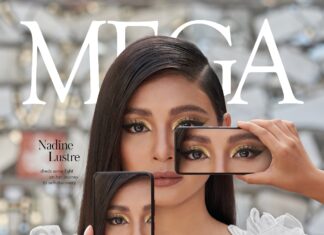 MEGA magazine featuring Nadine Lustre’s Brazil photos now in Vivo stores