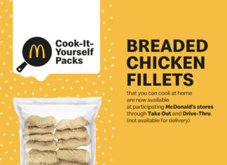 McDonald’s Breaded Chicken Fillets are now available in frozen Cook-It-Yourself packs!