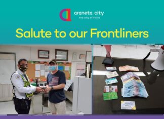 Araneta City security guard commended for returning lost wallet containing P60K