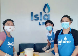 Solane gives back to Cebu frontliners
