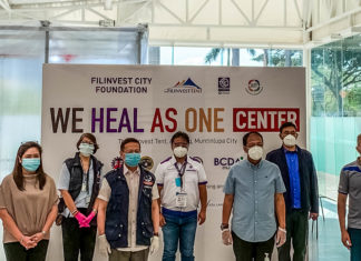 The Filinvest Tent now ready as quarantine health facility
