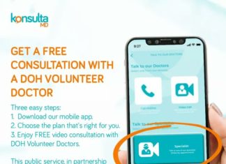 DOH volunteer doctors provide video consultation via KonsultaMD