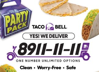 One Number is All you Need! Dial 8911-11-11 for your Pizza Hut, Taco Bell, and Dairy Queen favorites