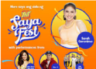 Sarah G, Julie Ann San Jose, Gloc-9 and other OPM artists brought the “saya” in TNT Saya Fest Concert