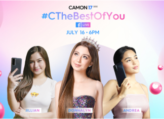 C The Best Of You with CAMON 17 and Be One of 100 Lucky Live Raffle Winners at TECNO Mobile’s Livestream Show