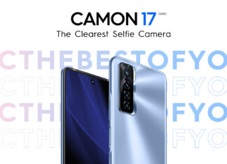 C the Best of You with the New TECNO Mobile Camon 17 Series