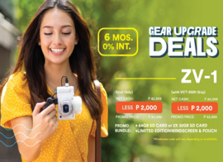Sony Philippines holds Gear Upgrade Deals for your content creation needs