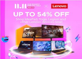 Gift your loved ones with a device-upgrade at Lenovo’s 11.11 Sale
