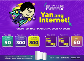 ‘Yan ang internet! Converge turbocharges FiberX Plans for unmatched and affordable solutions