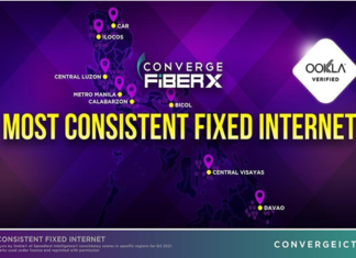 Converge hailed most consistent high-speed internet for three straight quarters