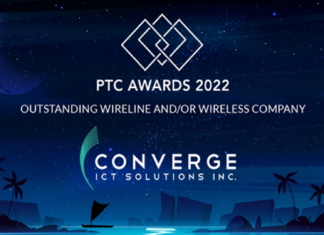 Converge takes home outstanding company award at the global Pacific Telecommunications Council Awards 2022