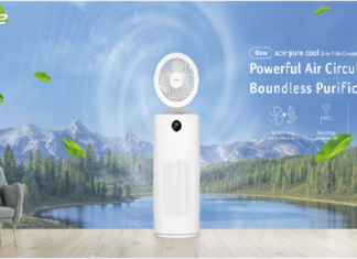 “acerpure cool” 2-in-1 Air Circulator and Purifier Wins 2022 iF Product Design Award