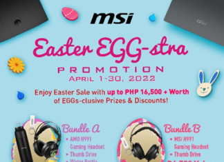 Get Egg-sclusive Discounts with MSI’s Easter Sale