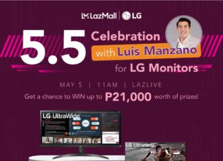 LG Monitor Madness on 5.5 Lazada Live