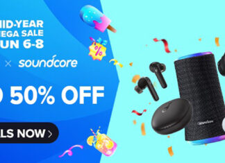 Enjoy 6.6 Mega Sale with Soundcore discounts up to 50% off!