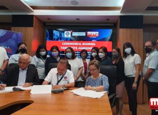 SBMA, InterCommerce, and MYEG PH Signs a Tripartite Agreement for the Acceptance of Online Payment on the Electronic Billing and Payment System (eBPS)
