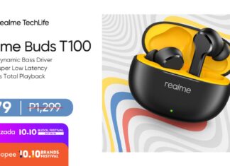 #Groove247: realme Buds T100 launched in the PH with P420 off this 10.10