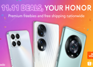 HONOR joins Lazada and Shopee 11.11 Sale!