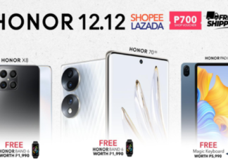 HONOR announces exciting deals on Lazada and Shopee 12.12 Sale