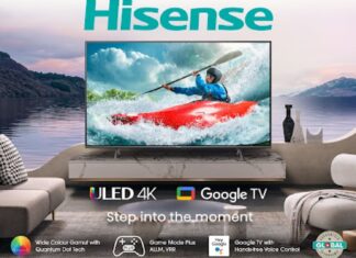 Jazz up your holidays with Hisense U60H 4K ULED Google TV