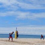 2 The Philippine National Men’s Volleyball team hold regular practice sessions at the white beach of Landco Resort Estate Club Laiya in Batangas