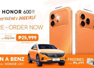 Pre-order the new HONOR 600 Series from just ₱25,999 and drive home a Mercedes-Benz!