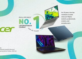 Acer extends 20-year leadership as the Philippines’ #1 laptop brand in 2026