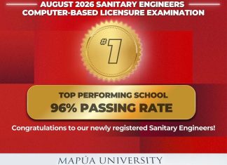 Mapúa’s Sanitary Engineering board topnotchers rally for PH sustainability amid climate, environmental crises